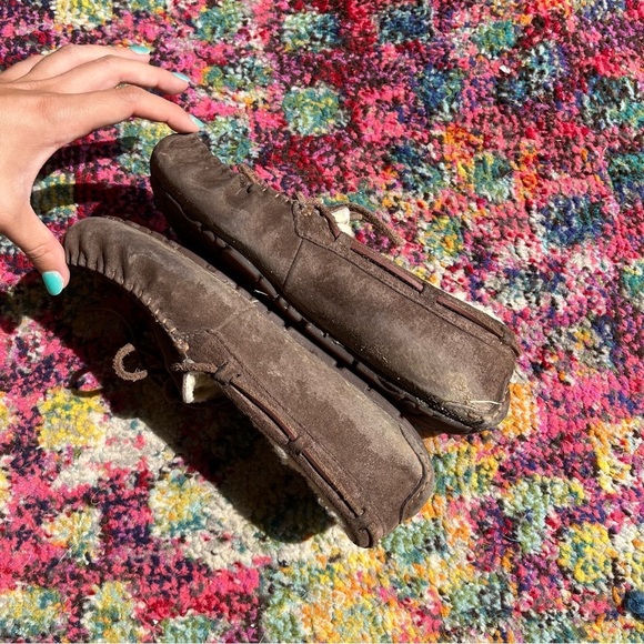 Ugg Shoes | Ugg Moccasin Dakota Slipper Slip On Sz 7 Brown - Picture 9 of 9